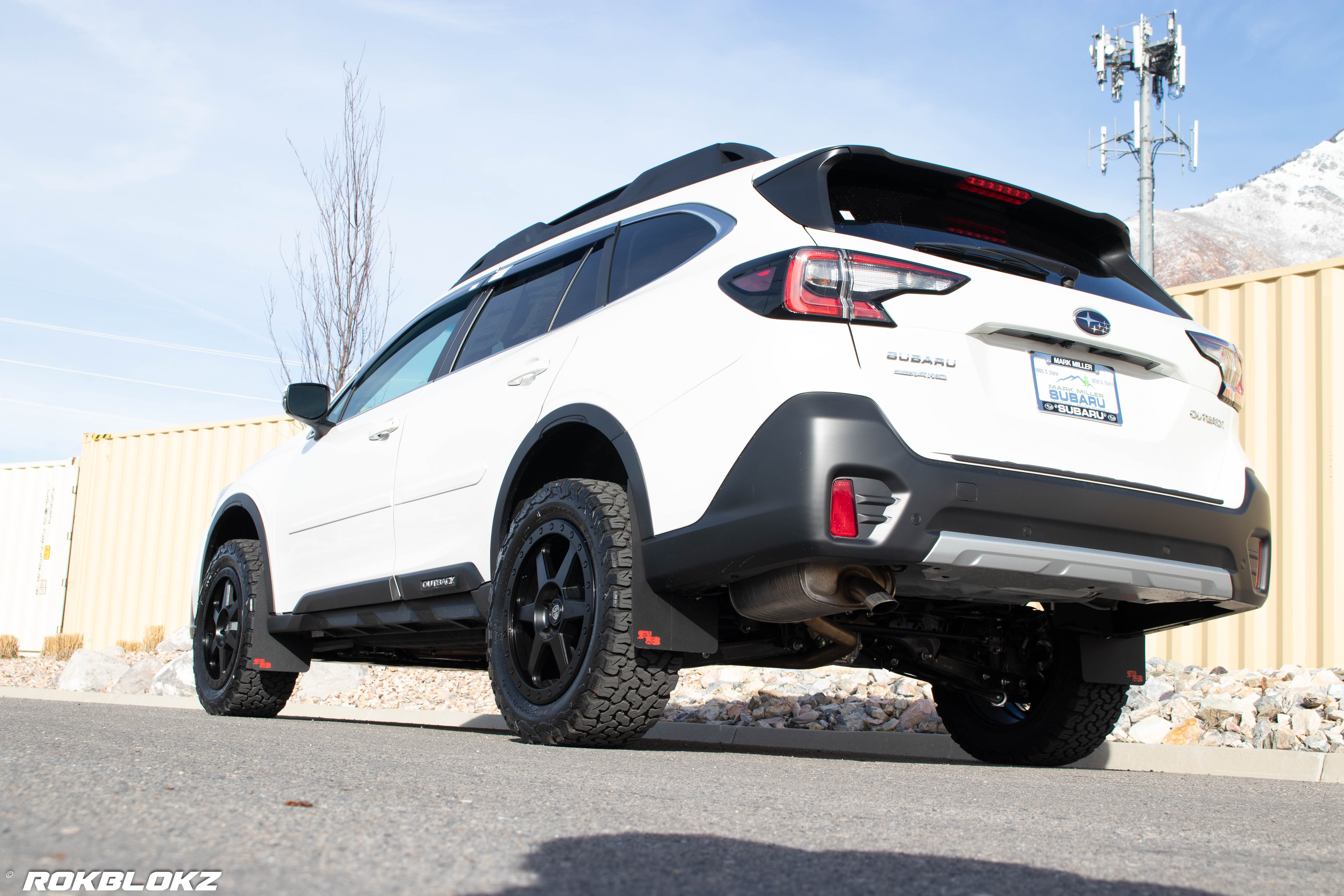 Subaru Outback Rally Mud Flaps 2020-2025 — RokBlokz