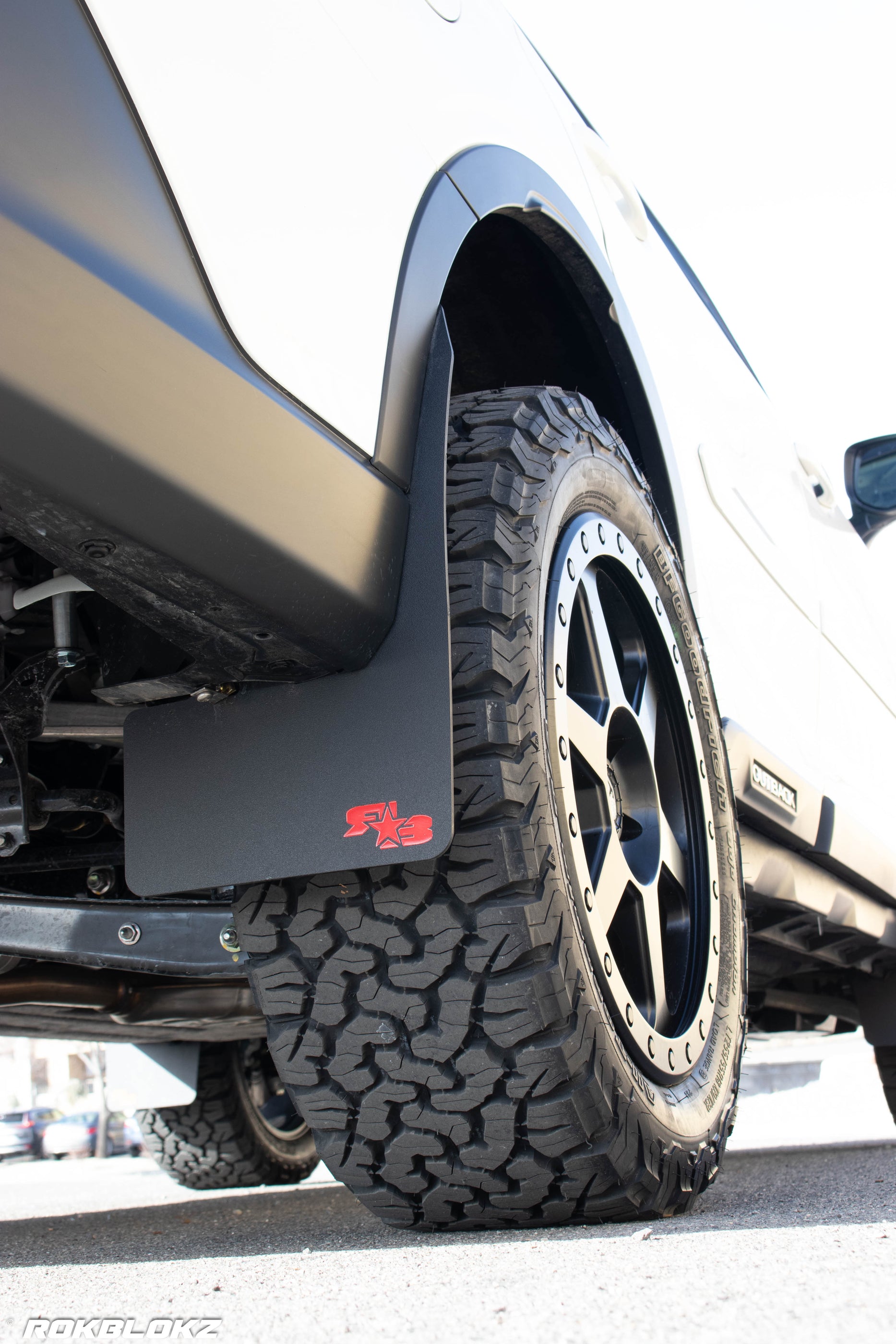 Subaru Outback 2020+ Rally Mud Flaps — RokBlokz