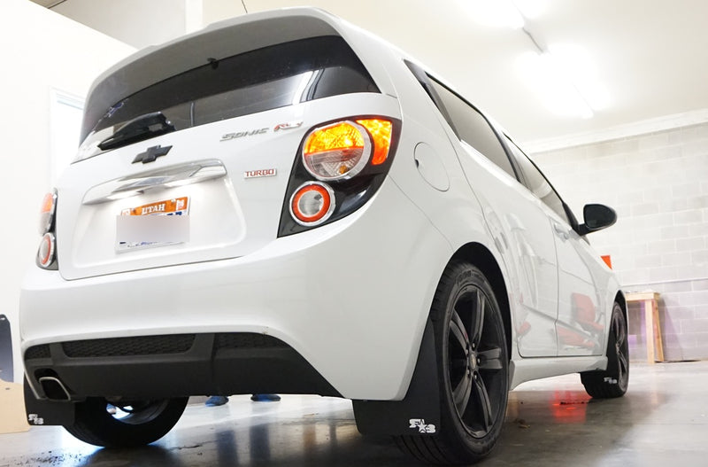 Chevrolet Sonic RS 2013-2019 Rally Mud Flaps
