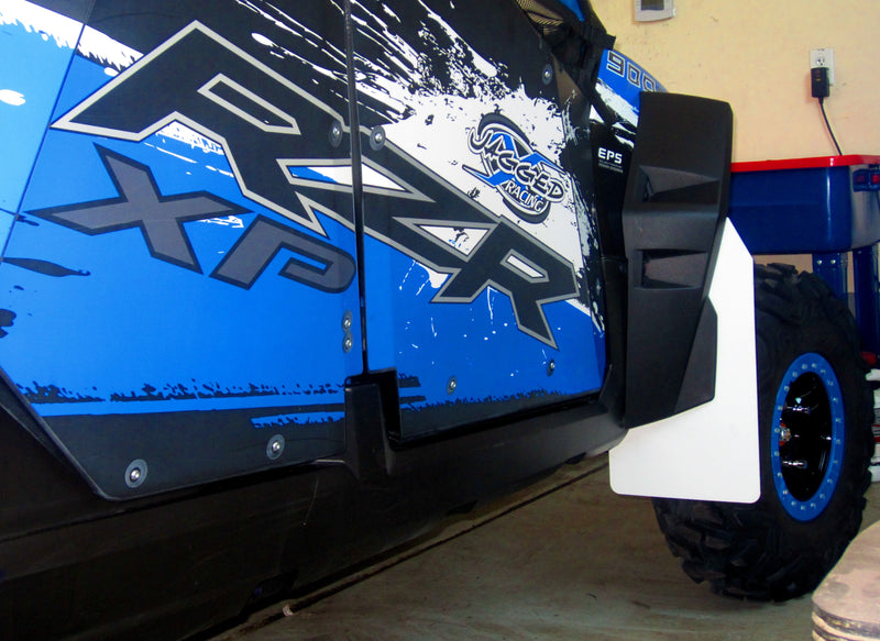 Polaris RZR 900, RZR 4 900, 11-14 Mud Flaps, FRONT