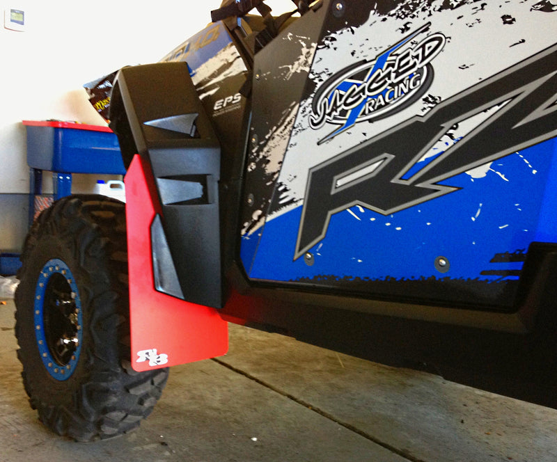 Polaris RZR 900, RZR 4 900, 11-14 Mud Flaps, FRONT