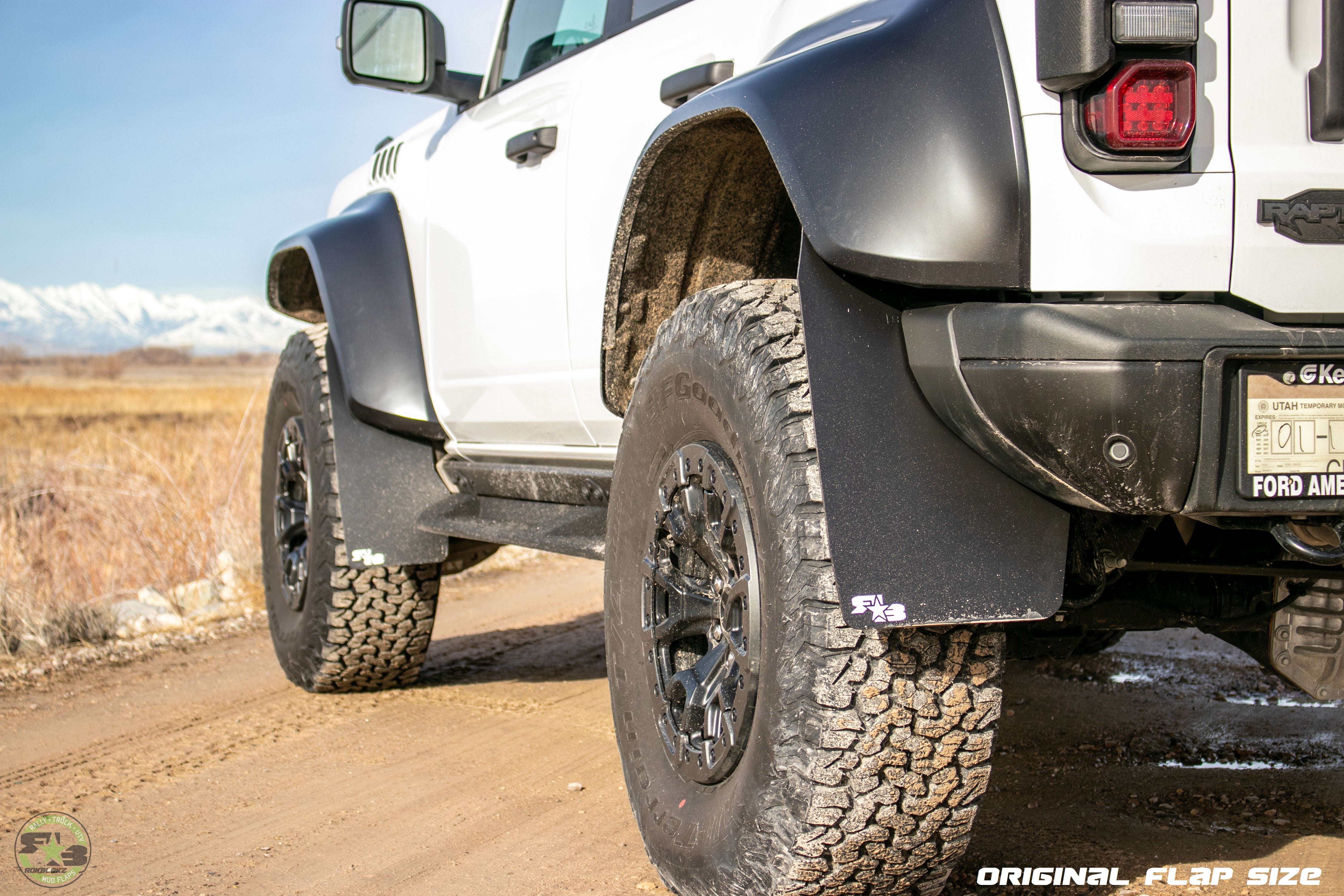 Ford Bronco RAPTOR 2022+ Mud Flaps — RokBlokz