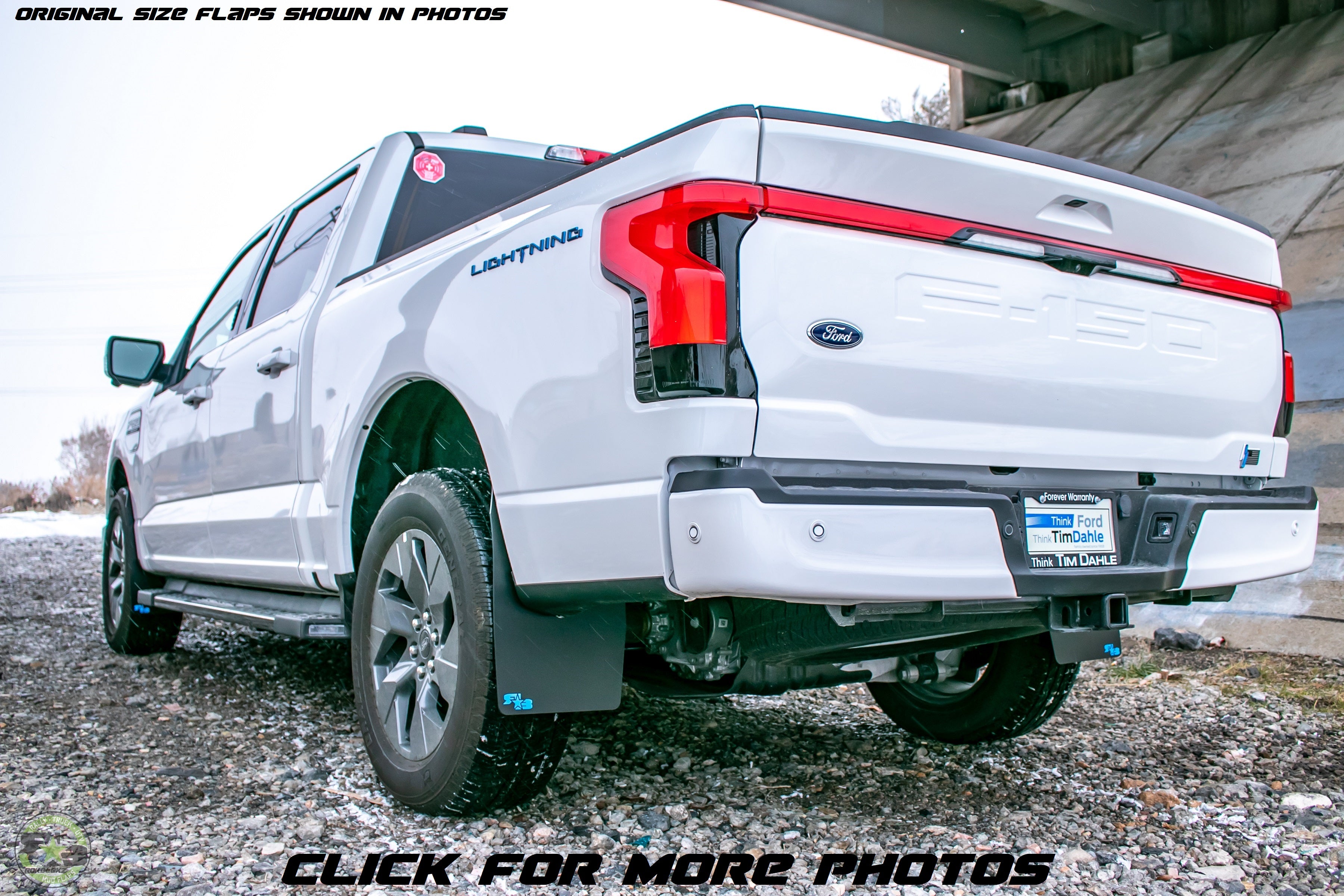 ラフフ Ford F-150 Lightning 2022+ Mud Flaps — RokBlokz