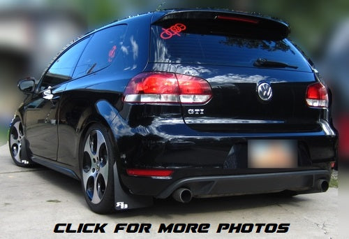 Volkswagen MK6 GOLF, GTI, 2010-2014 VW Rally Mud Flaps