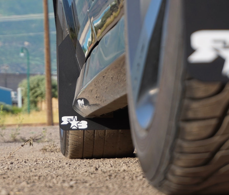 Dodge Caliber SRT4 2008-2009 Rally Mud Flaps — RokBlokz