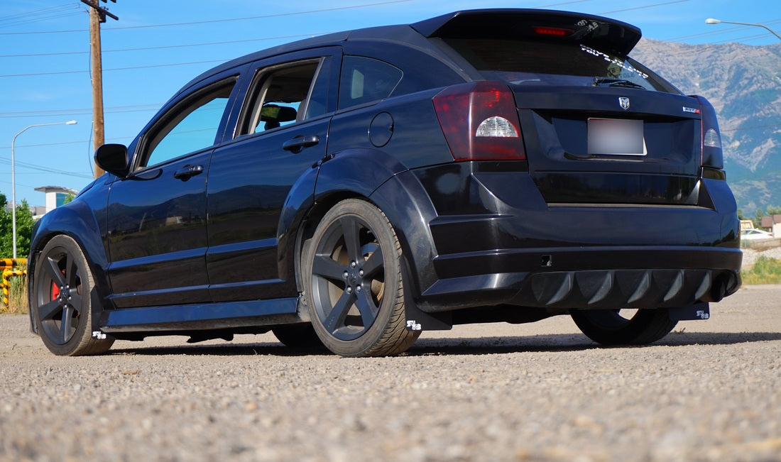 Dodge Caliber SRT4 2008-2009 Rally Mud Flaps — RokBlokz