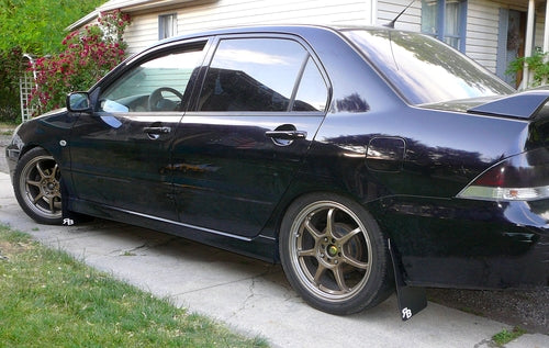 Mitsubishi Lancer, Ralliart, OZ Rally (6th Gen) 2004-2006 Rally Mud Flaps