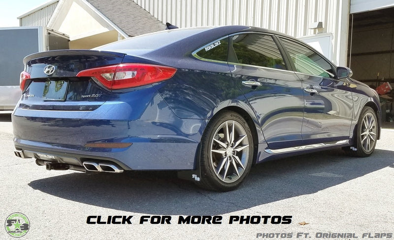 Hyundai Sonata 2015-2019 Rally Mud Flaps