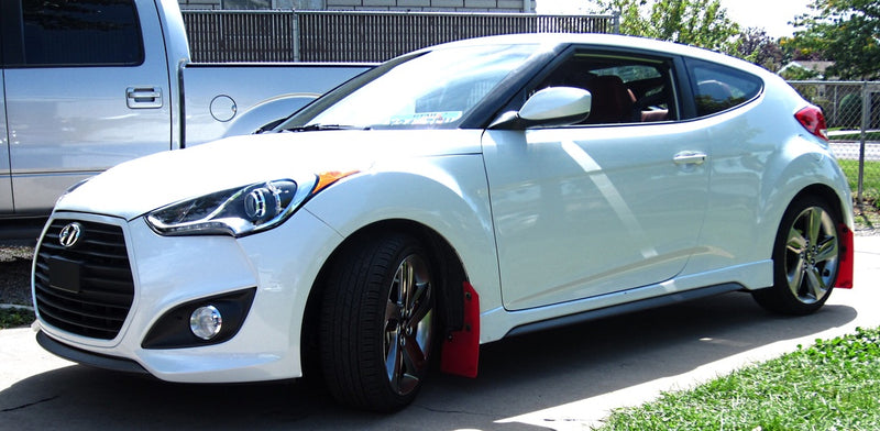 Hyundai Veloster 2012-2018 Rally Mud Flaps