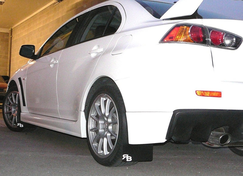 Mitsubishi Lancer EVOLUTION X, Evo X 2008-2016 Rally Mud Flaps