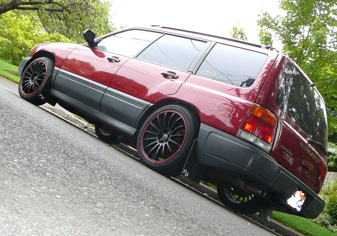 Subaru Forester (SF) 1998-2002 Rally Mud Flaps — RokBlokz