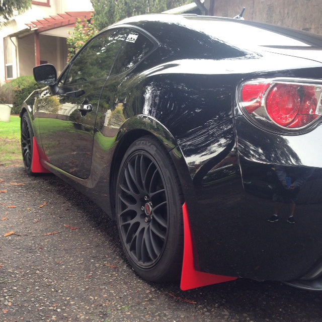 Subaru BRZ, Scion FR-S 2013-2016 Rally Mud Flaps