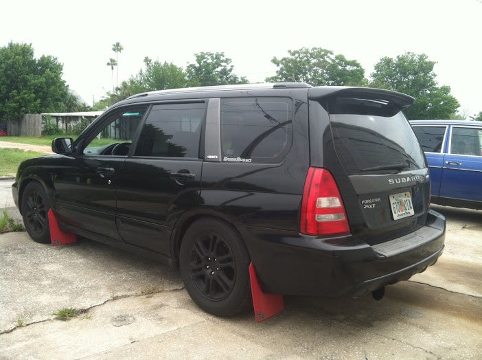 Subaru Forester (SG) 2003-2008 Rally Mud Flaps — RokBlokz