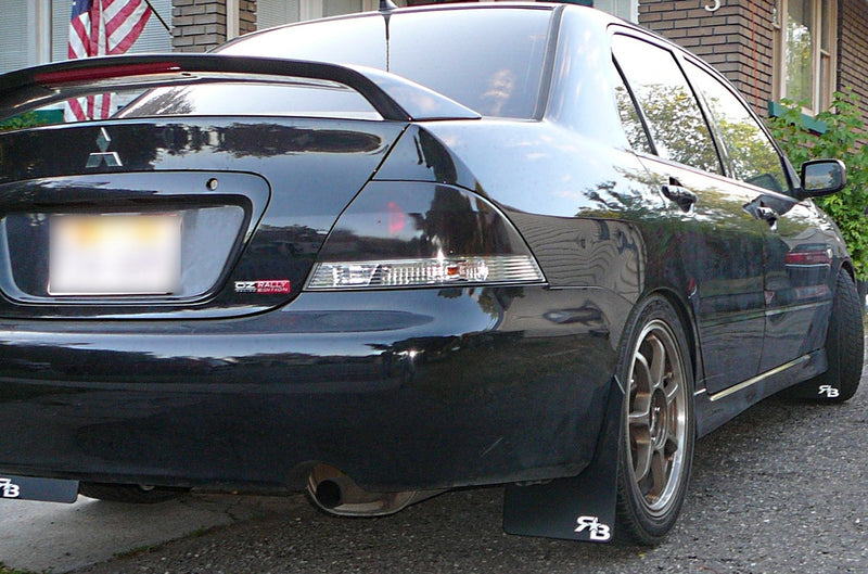 Mitsubishi Lancer, Ralliart, OZ Rally (6th Gen) 2004-2006 Rally Mud Flaps