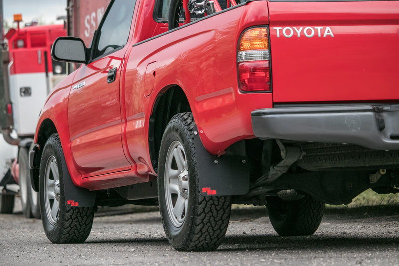 Tacoma Mud Flaps; Rear (05-15 Tacoma) - Free Shipping Tacoma Mud Flaps; Rear (05-15 Tacoma) - Free Shipping