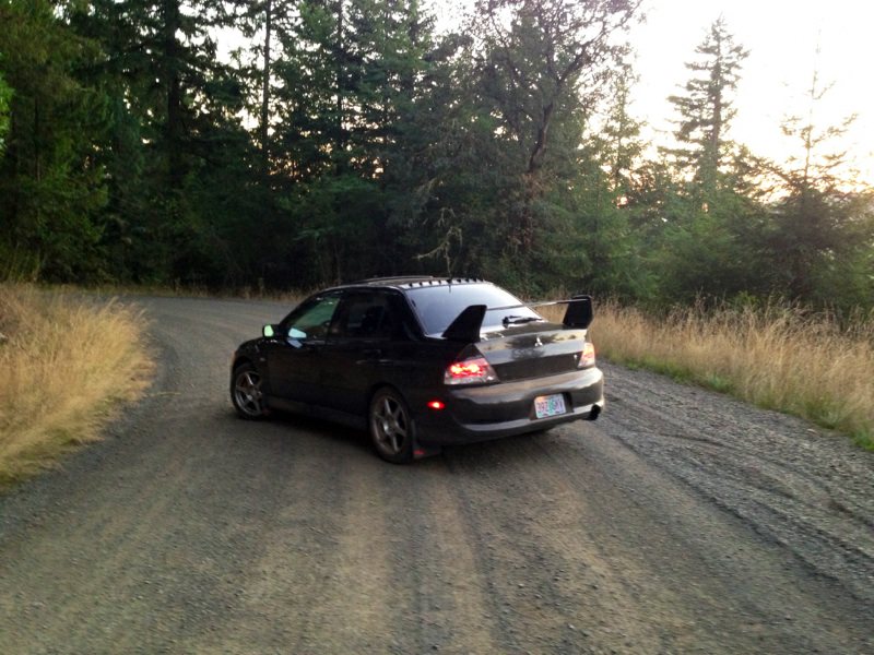 Mitsubishi Lancer EVOLUTION VIII, IX 2003-2007 (EVO 8/9) Rally Mud Flaps