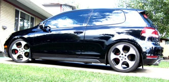 Volkswagen MK6 GOLF, GTI, 2010-2014 VW Rally Mud Flaps