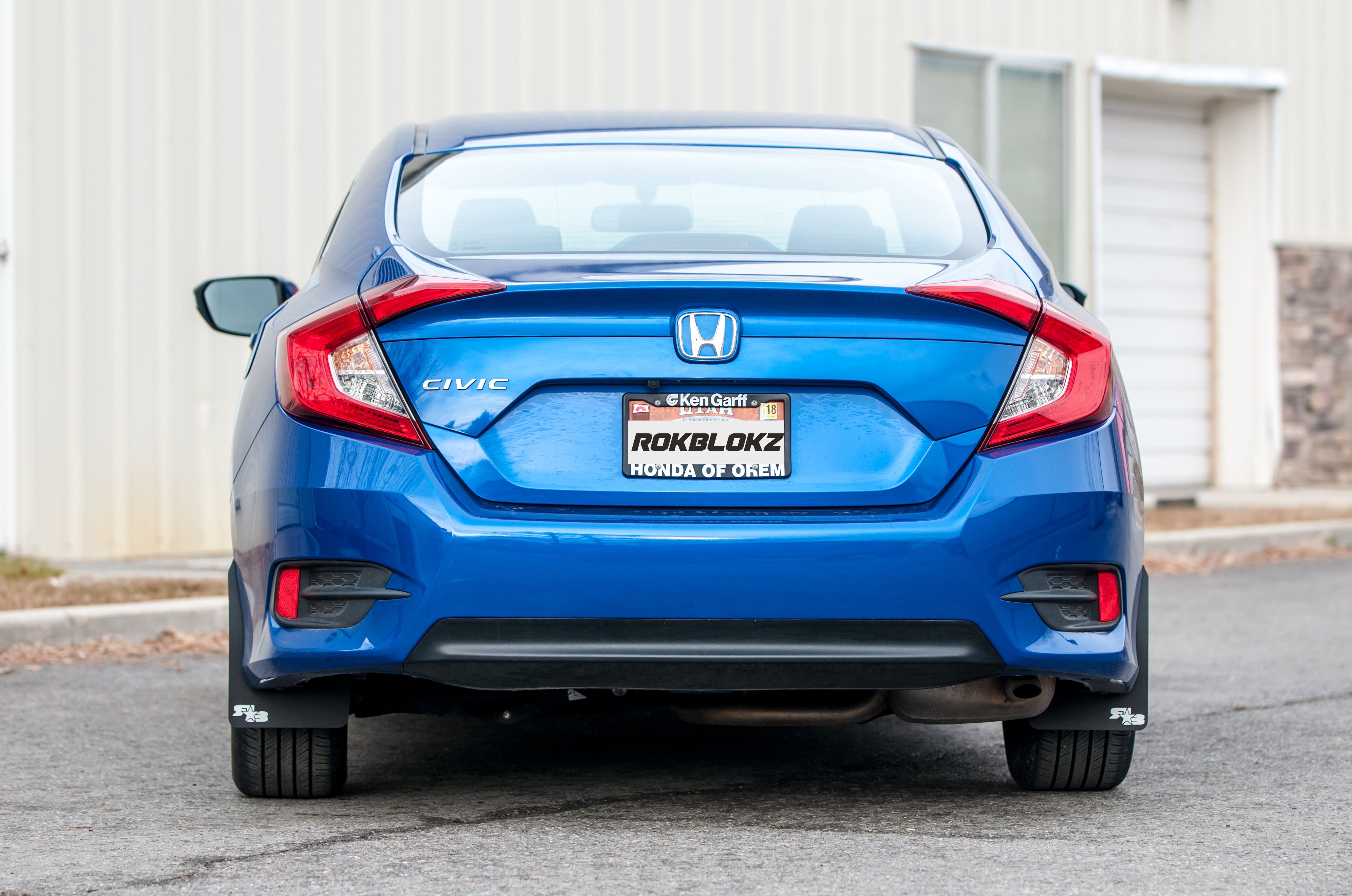 Honda Civic Sedan 2016-2021 Mud Flaps — RokBlokz