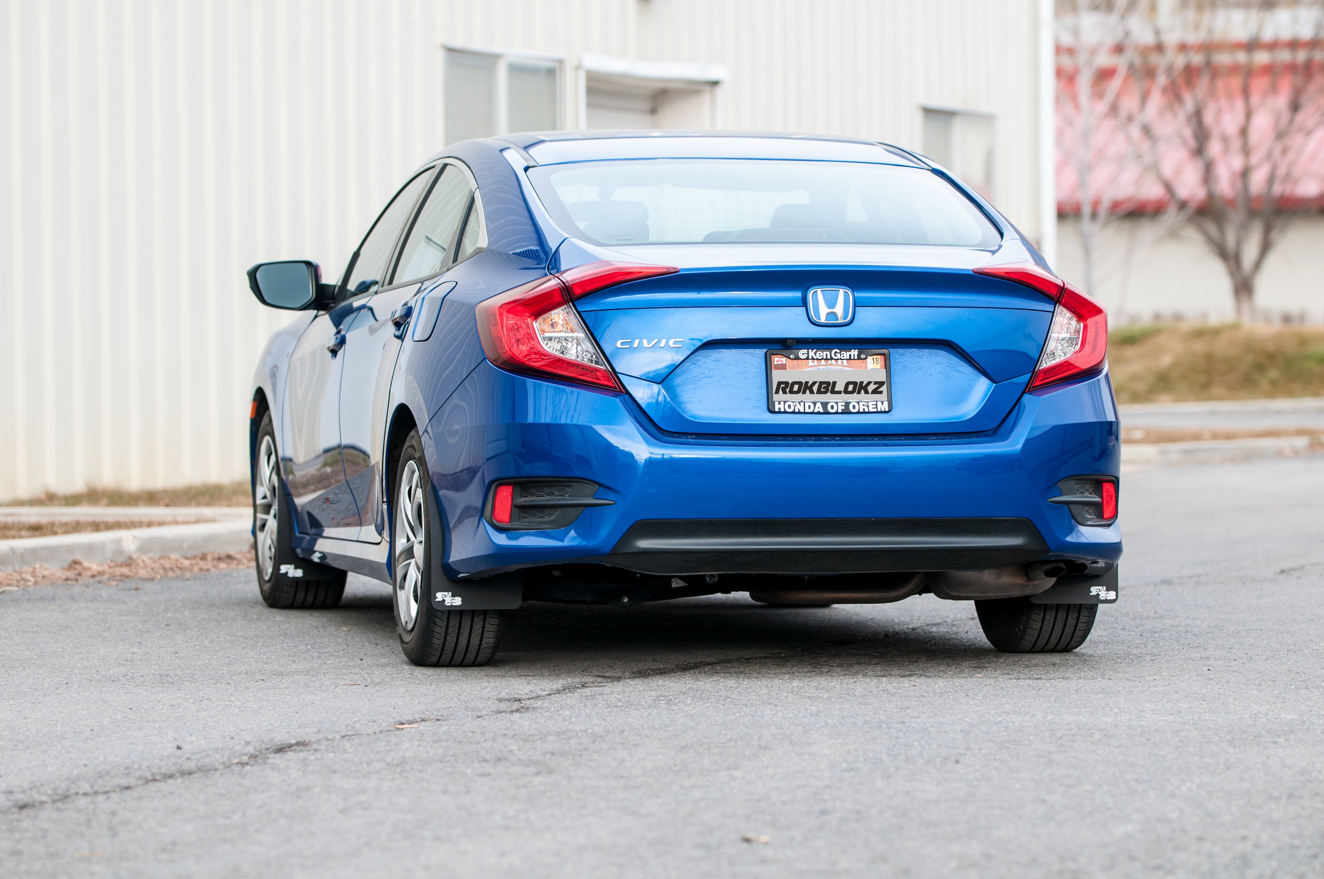 Honda Civic Sedan 2016-2021 Mud Flaps — RokBlokz