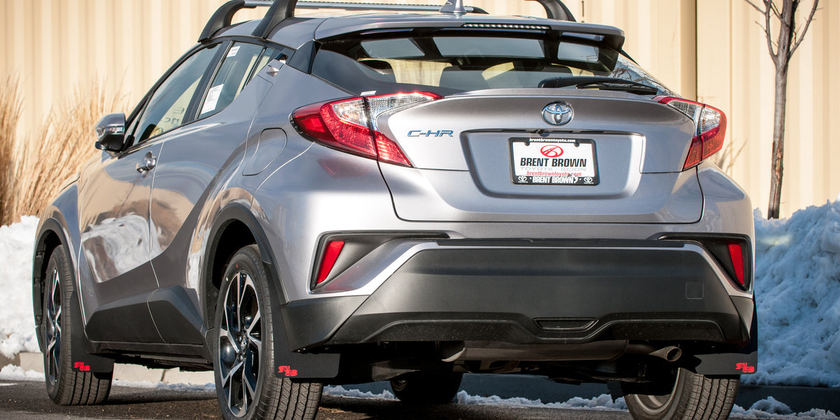Toyota C-HR 2017+ Rally Mud Flaps — RokBlokz