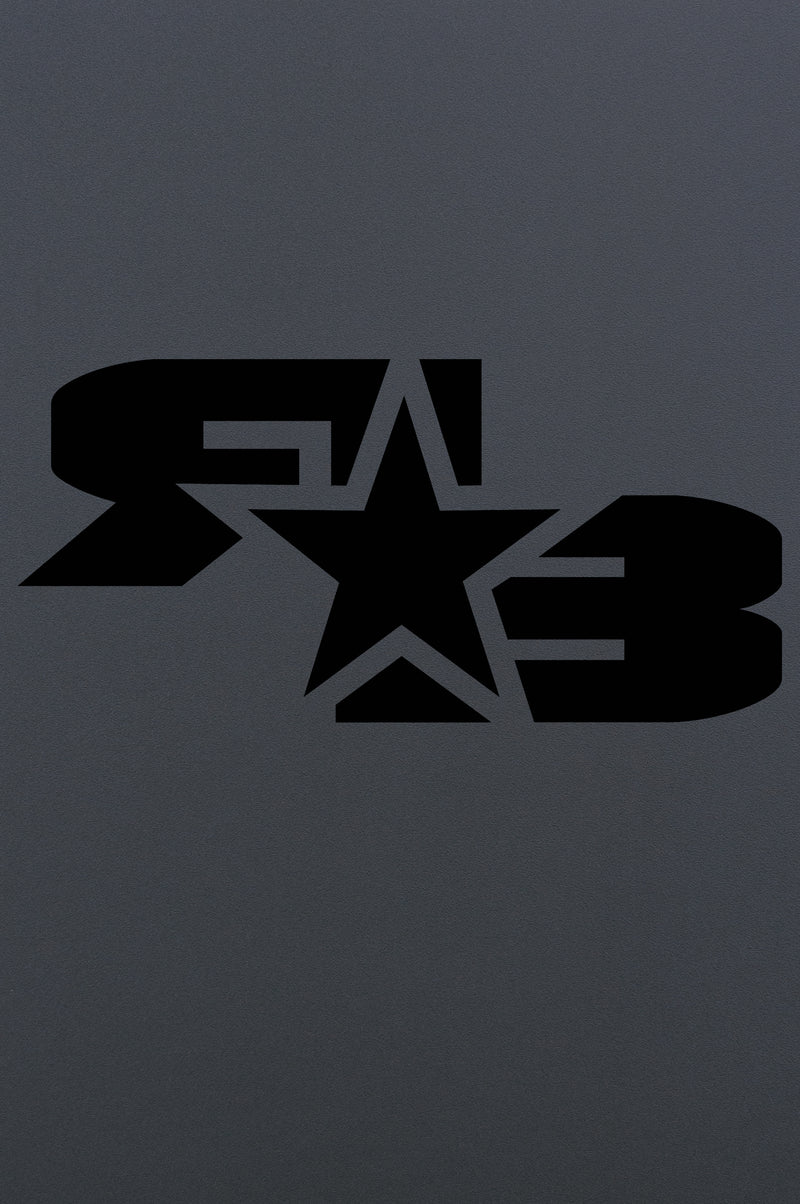 BLACK W/  BLACK LOGO