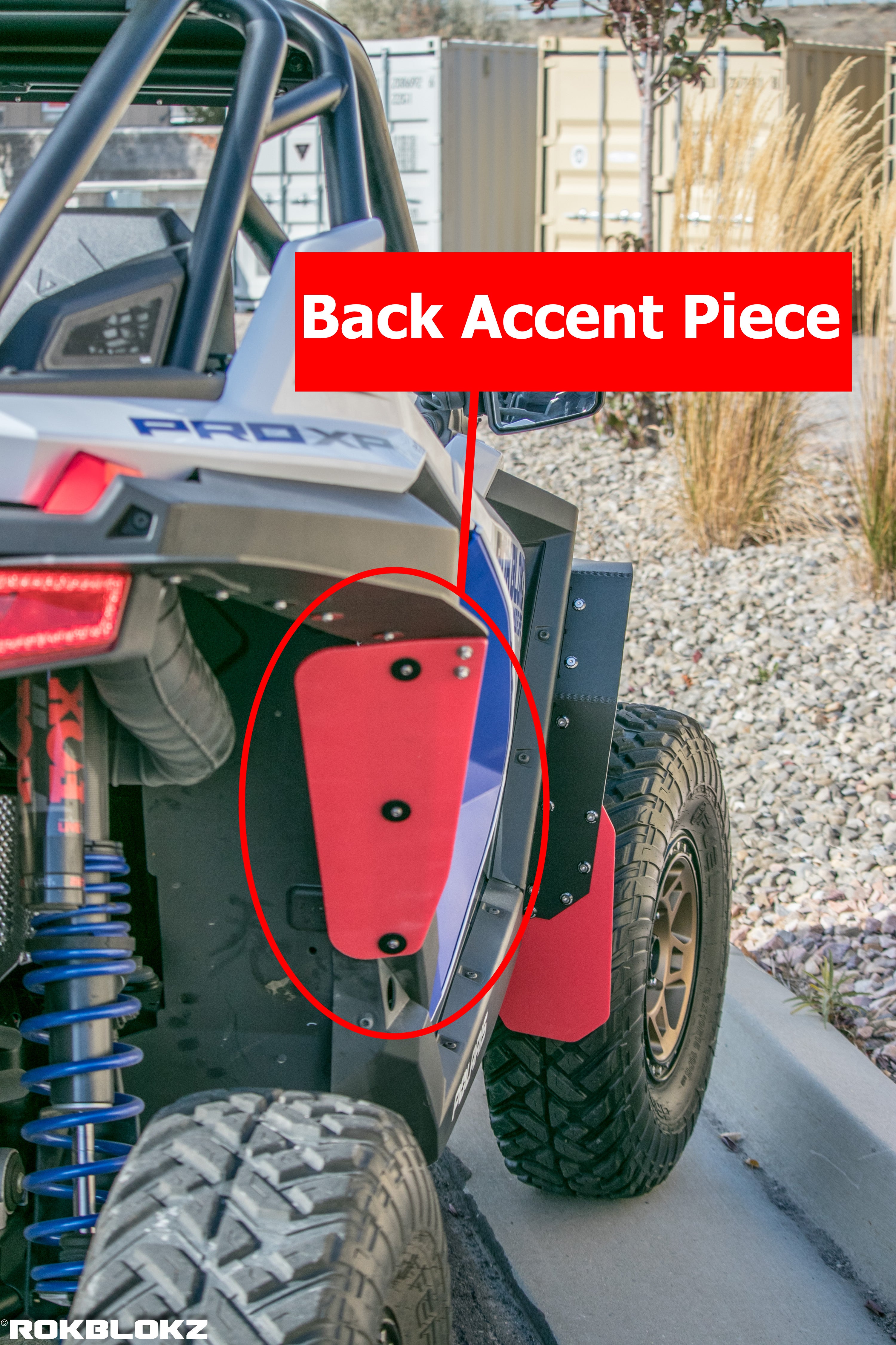 Polaris RZR Pro XP Mud Flap/Fender Extension Replacement Parts