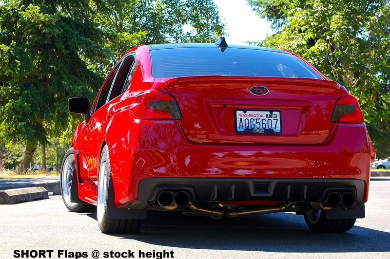 Short length Black flaps by Rokblokz