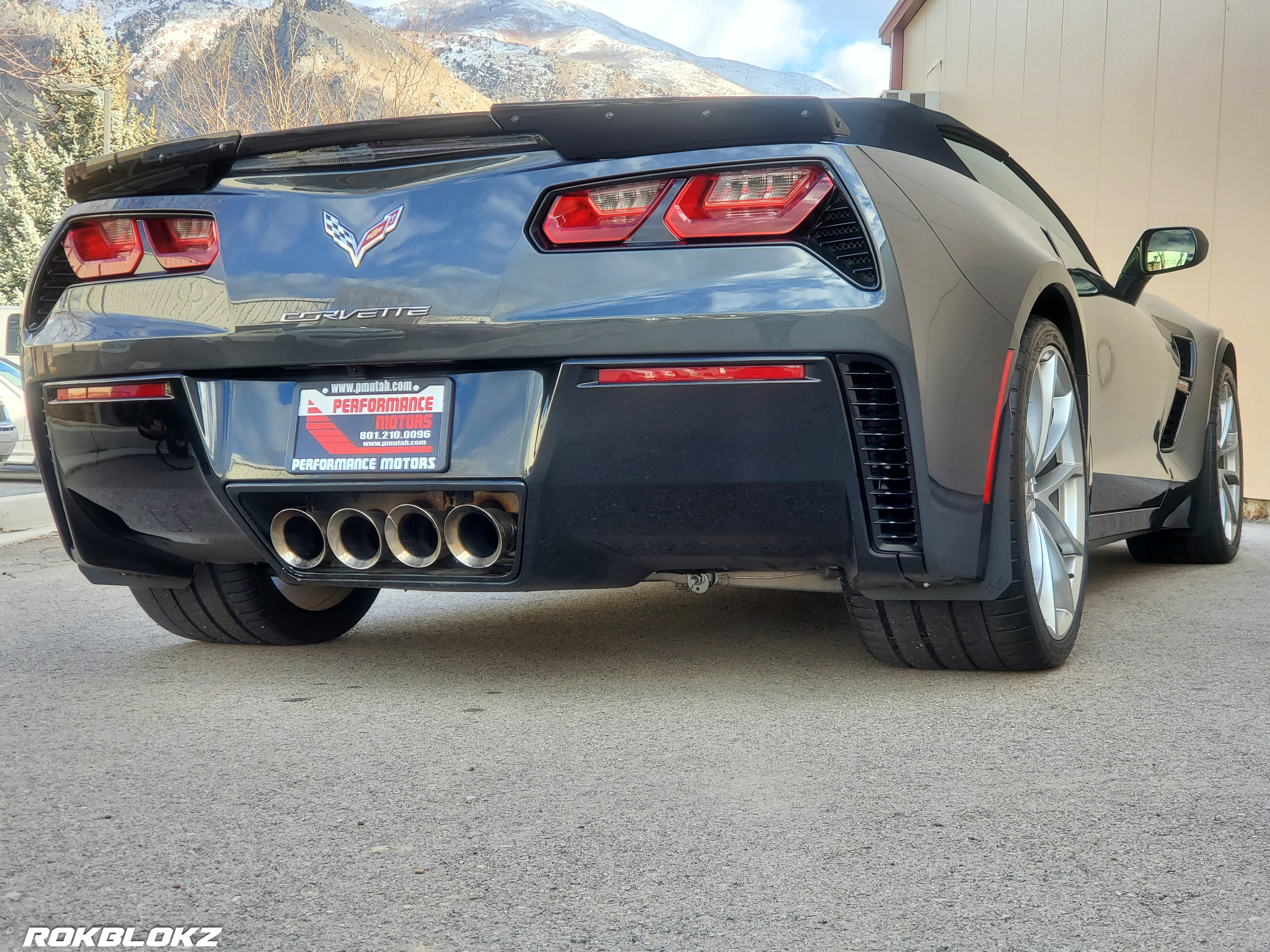 Chevrolet Corvette C7 2014-2019 Splash Guards — RokBlokz