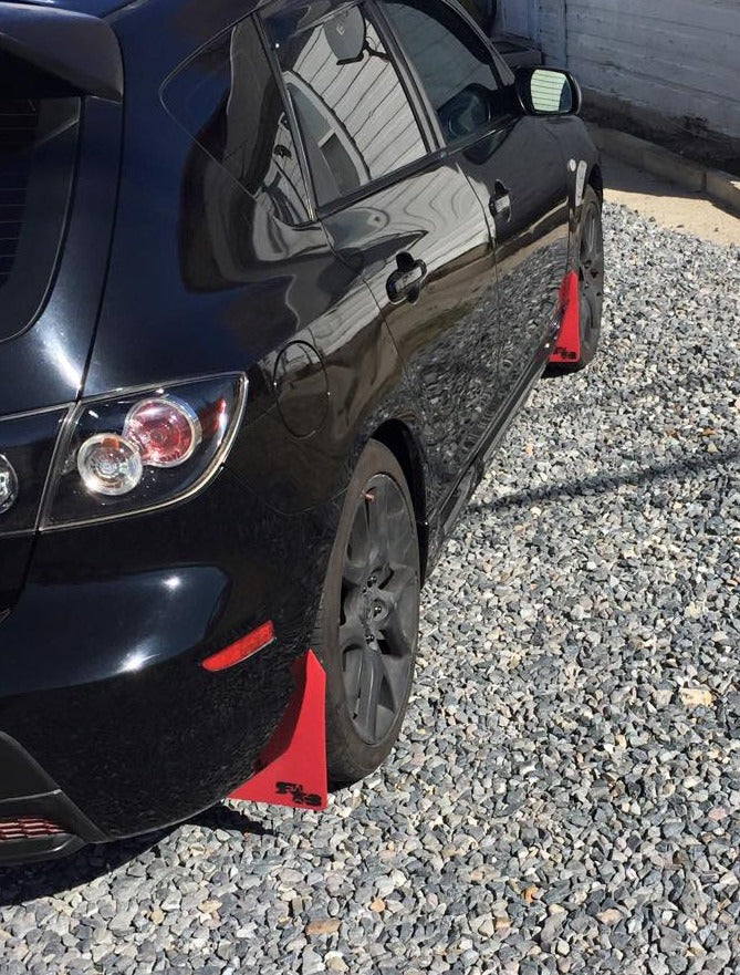 MAZDA SPEED3 MAZDA3 2004-2009 Rally Mud Flaps