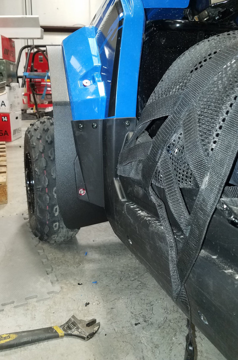 Polaris RZR 170 2014+ Mud Flaps / Fender Extensions, Front & Rear