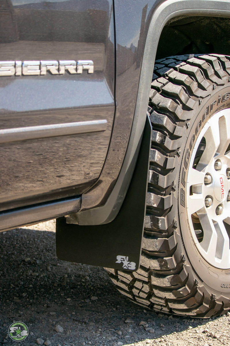 GMC Sierra 1500/2500/3500 HD 2015-2019 Mud Flaps