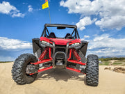 RokBlokz 2019+ Honda Talon 1000 R 1000 X featuring Mud Flaps/fender extension kit - Front view