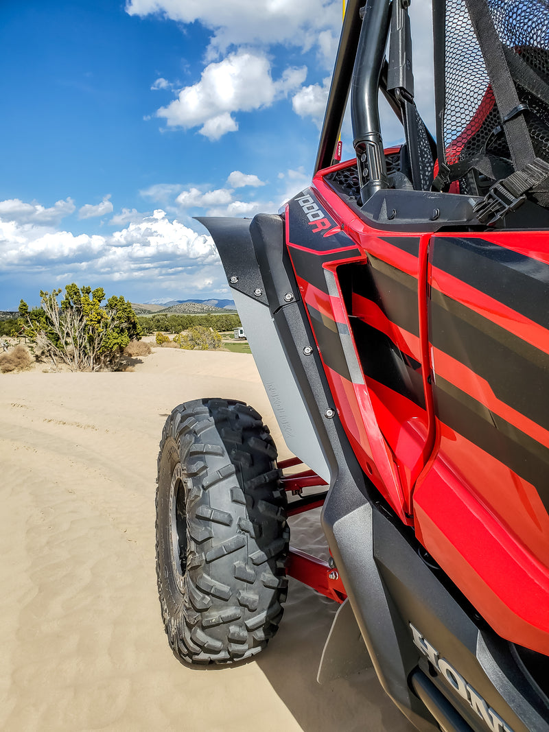 RokBlokz 2019+ Honda Talon 1000 R 1000 X featuring Mud Flaps/fender extension kit - rear fender 3