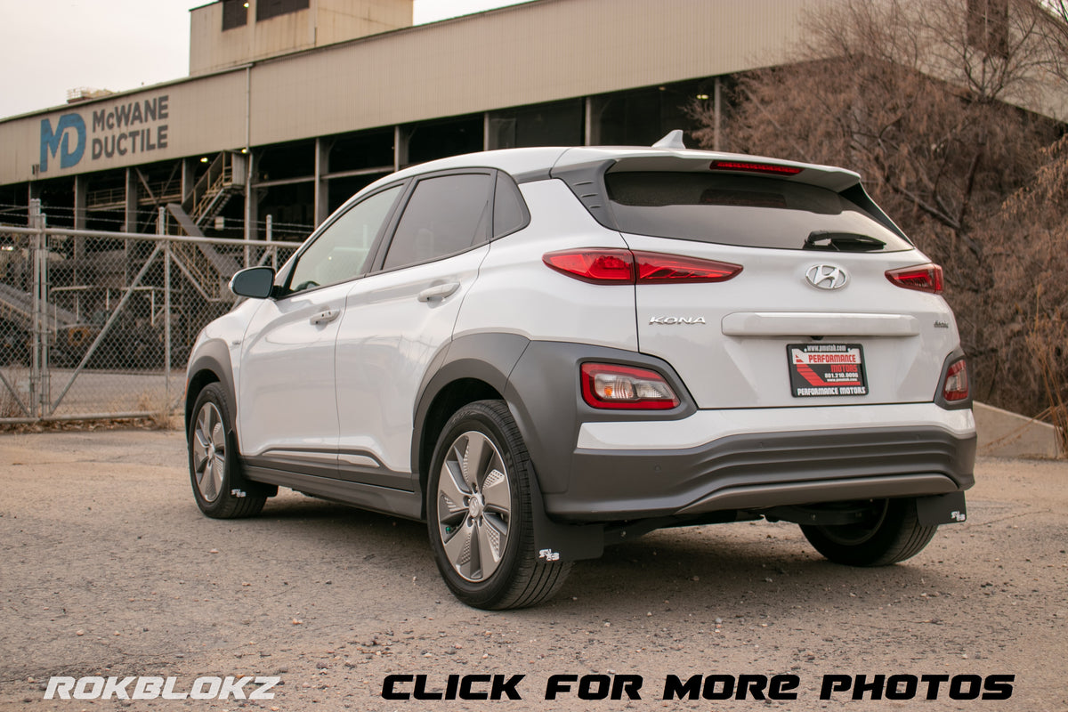 Hyundai Kona Electric 2018-2023 Mud Flaps — RokBlokz