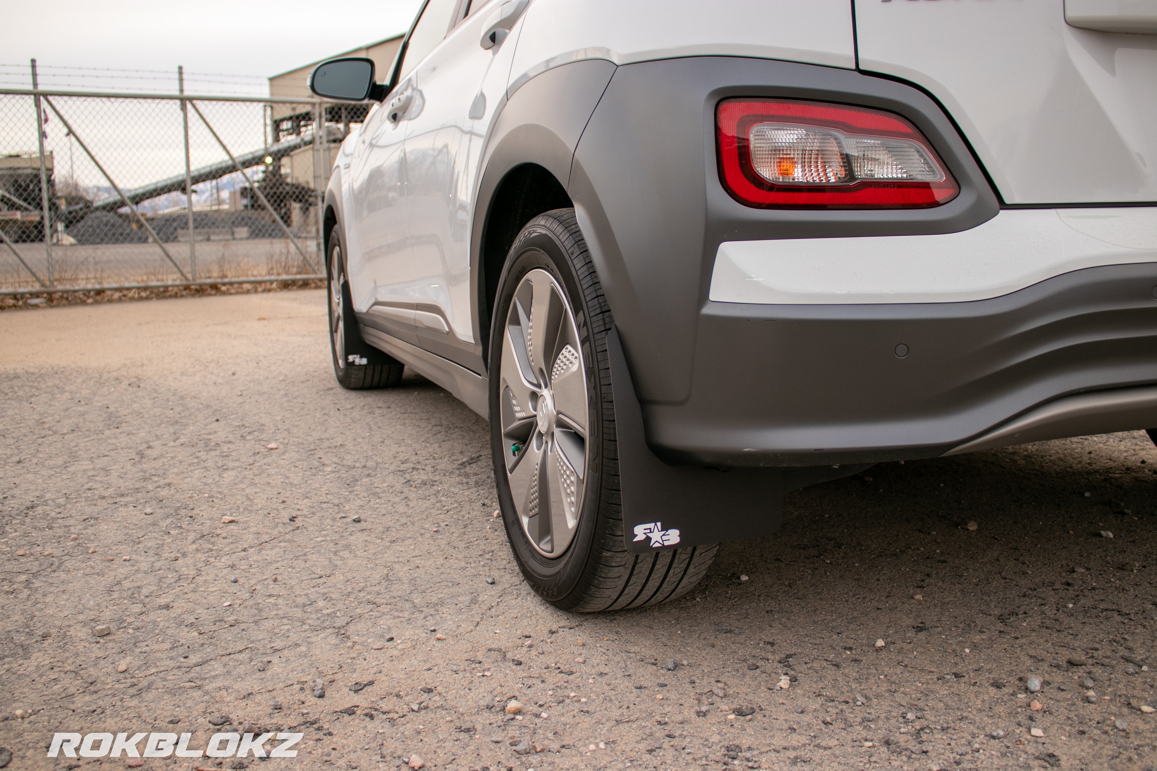 Hyundai Kona Electric 2018-2023 Mud Flaps — RokBlokz