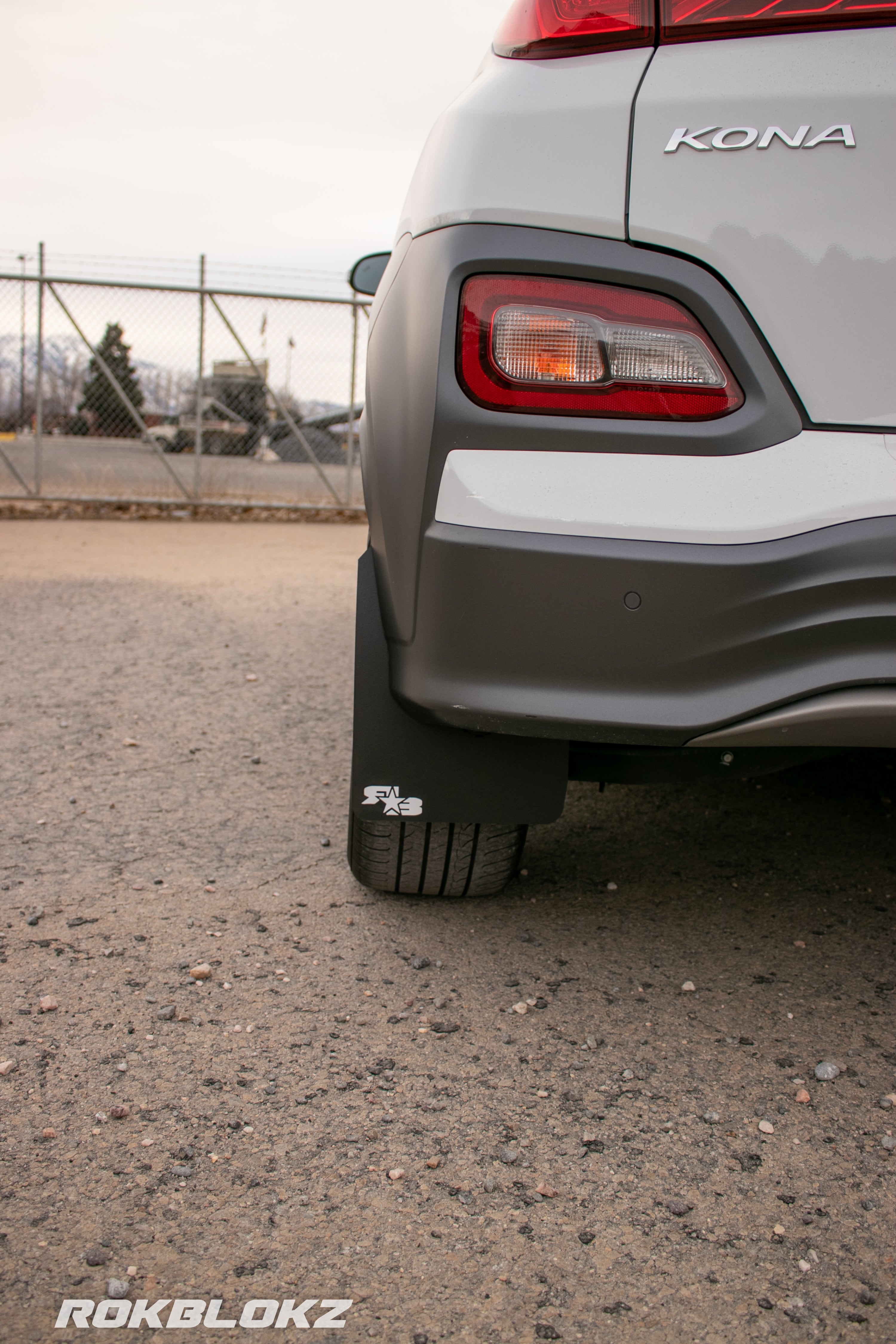 Hyundai Kona Electric 2018-2023 Mud Flaps — RokBlokz
