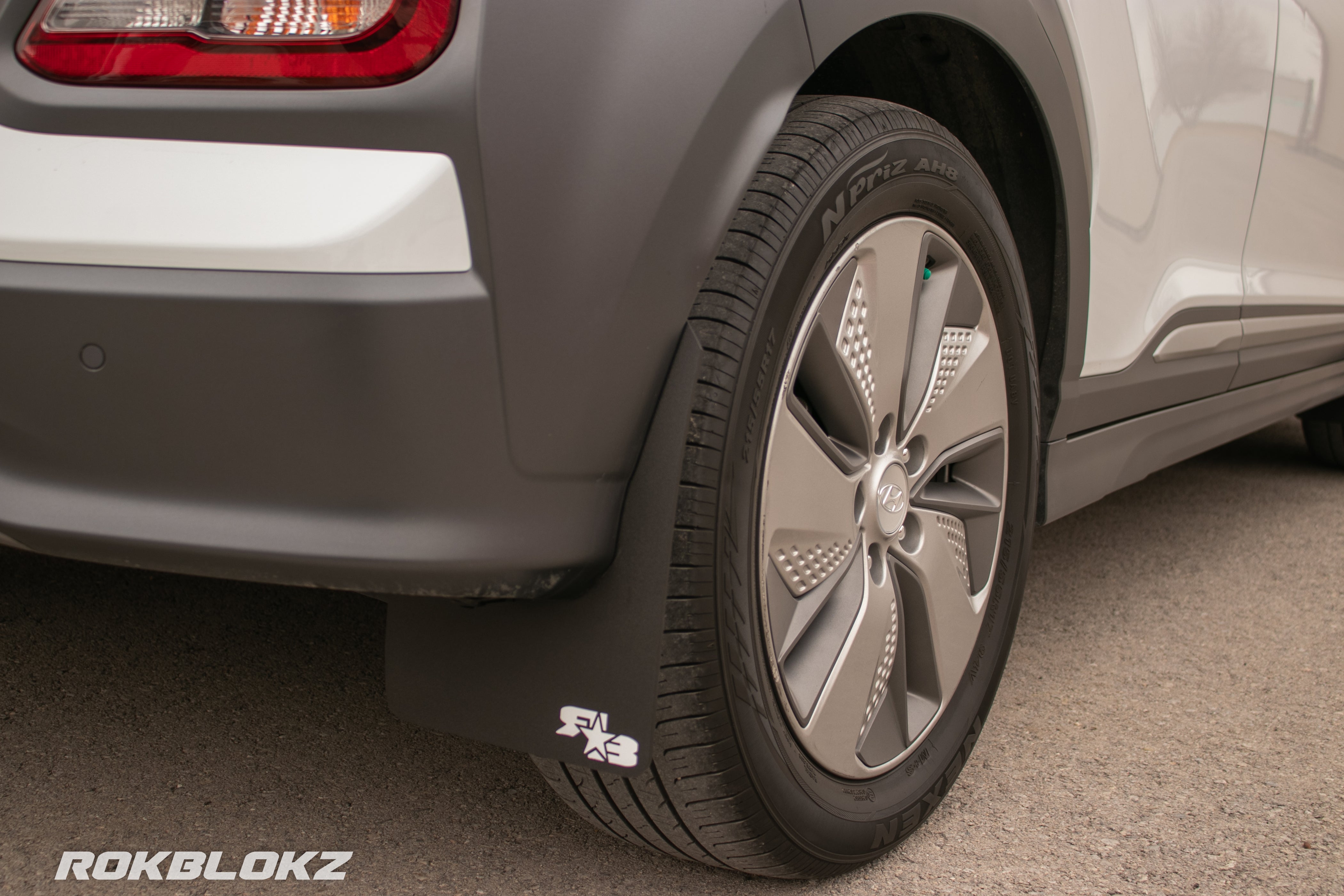 Hyundai Kona Electric 2018-2023 Mud Flaps — RokBlokz