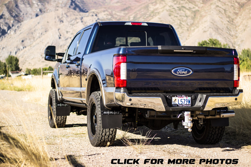 Ford F-250 F-350 SUPER DUTY SRW STEP BACK 2017+ Mud Flaps