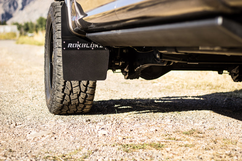 Ford F-250 F-350 SUPER DUTY SRW STEP BACK 2017+ Mud Flaps