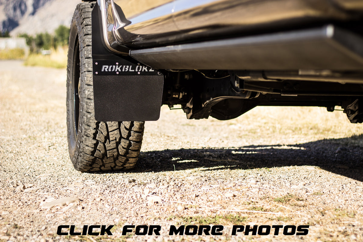 Ford F-350 SUPER DUTY DRW (Dually) STEP BACK 2017+ Mud Flaps