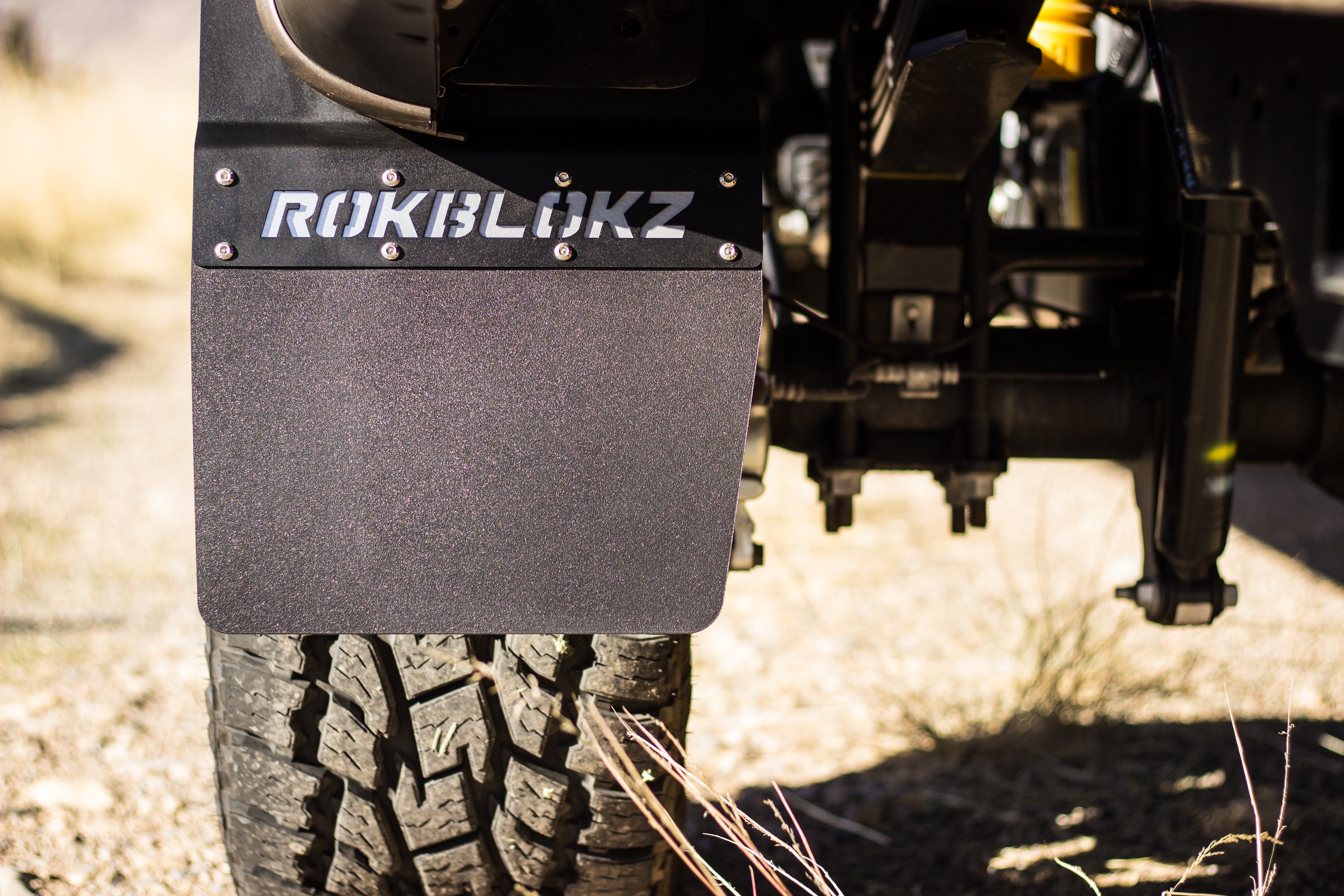 Ford F-250 F-350 SUPER DUTY SRW STEP BACK 2017+ Mud Flaps — RokBlokz