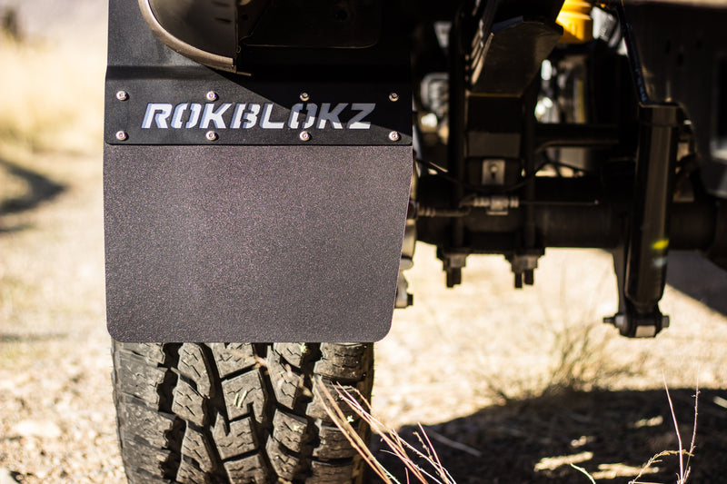 Ford F-250 F-350 SUPER DUTY SRW STEP BACK 2017+ Mud Flaps