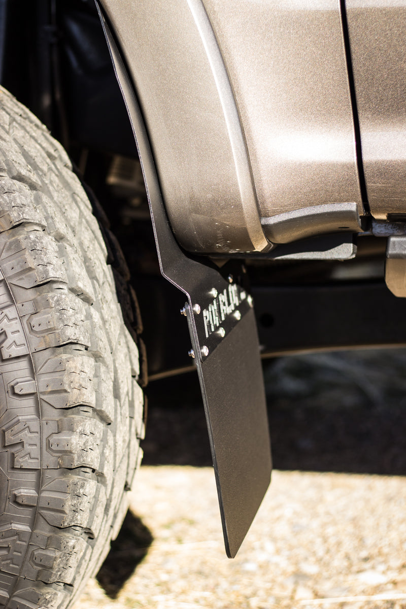 Chevrolet Silverado 1500/2500/3500HD STEP BACK (3rd Gen) 2015-2018 SRW Mud Flaps