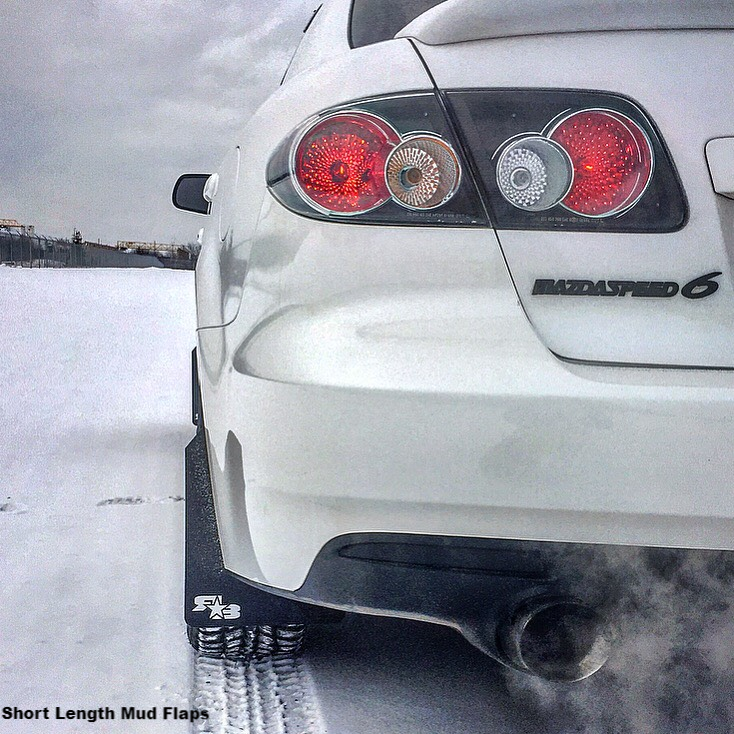 Mazda Speed6 2006-2007 Rally Mud Flaps — RokBlokz