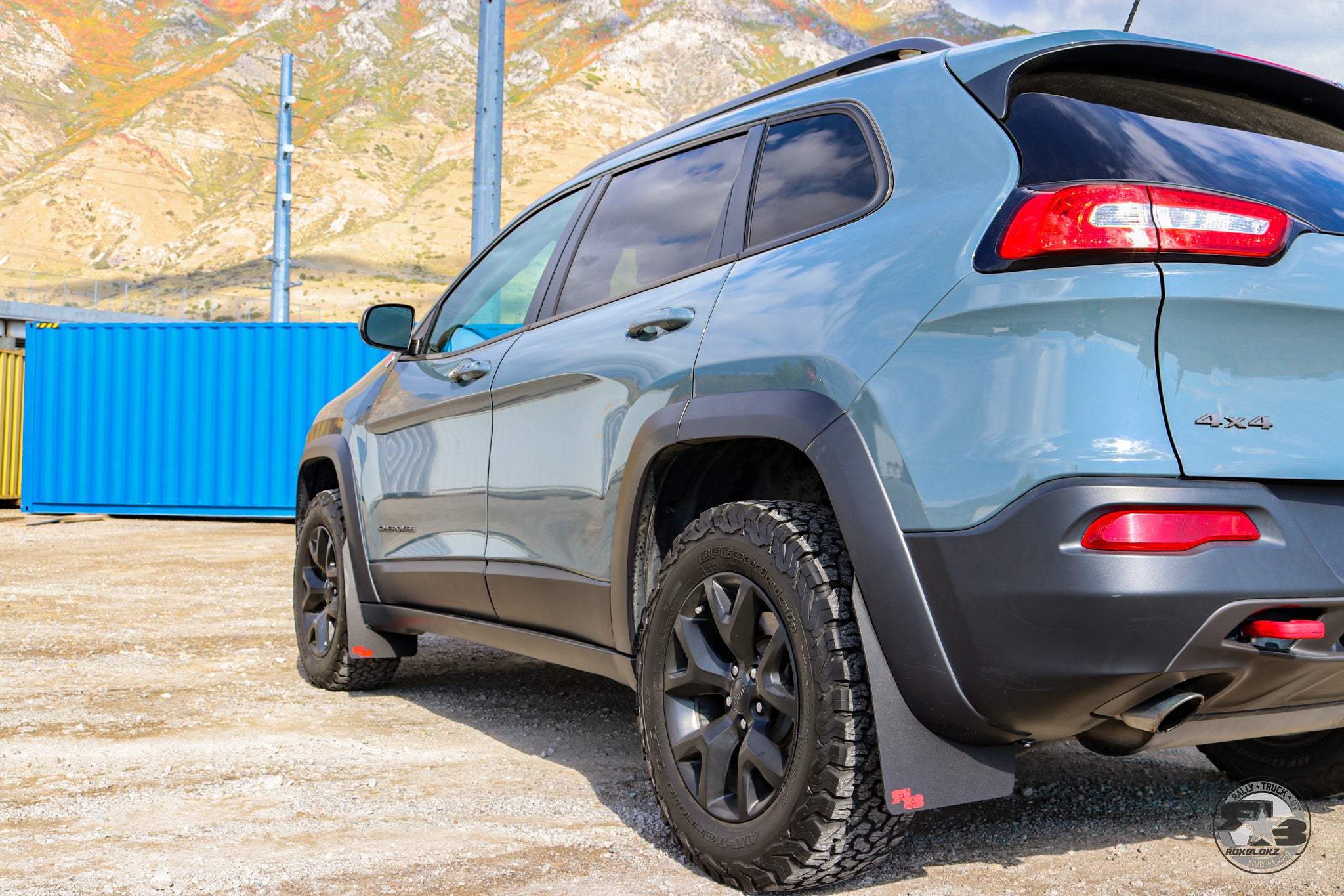 Jeep Cherokee 2014-2018 Mud Flaps — RokBlokz
