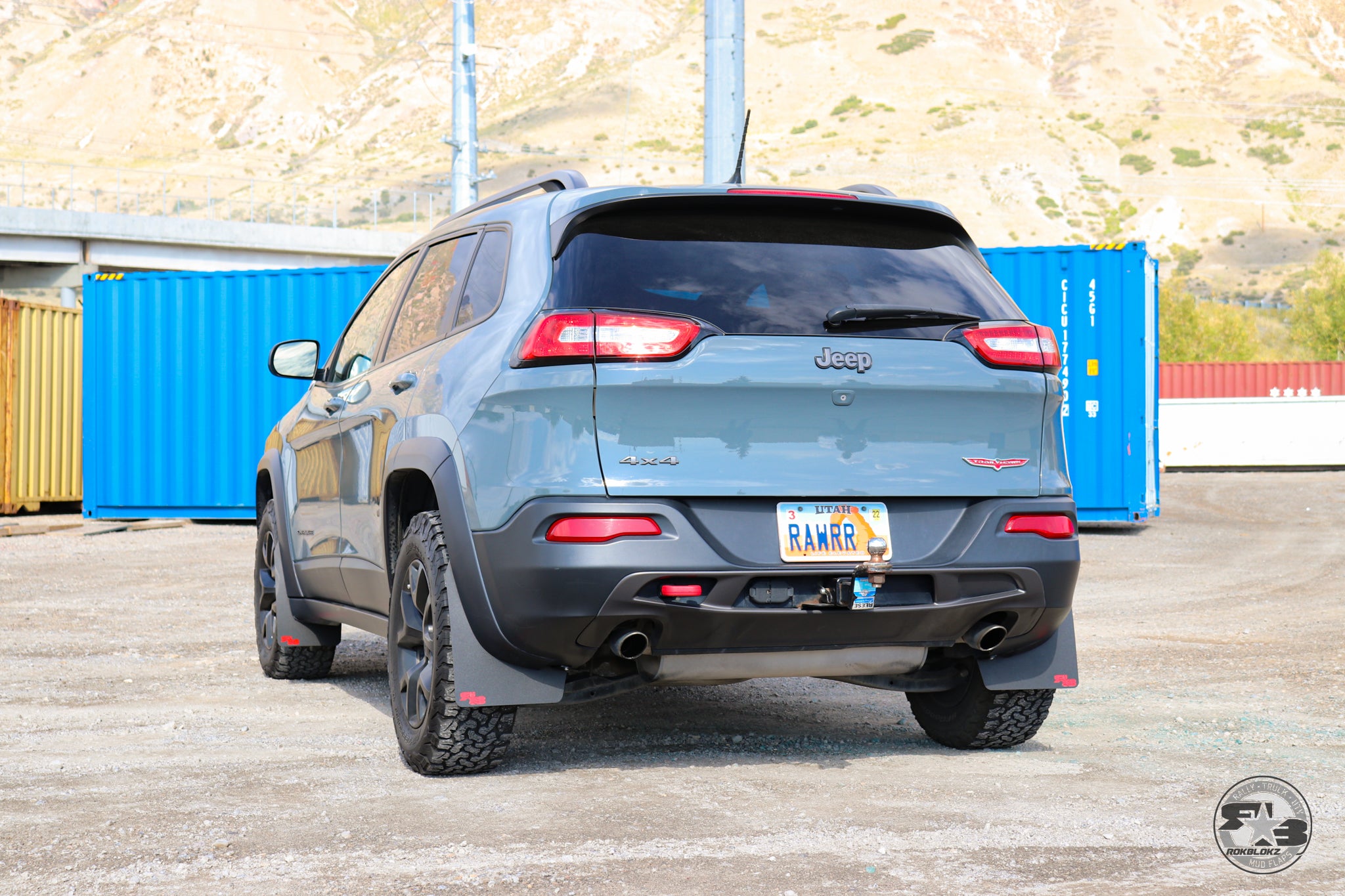 Jeep Cherokee 2014-2018 Mud Flaps — RokBlokz