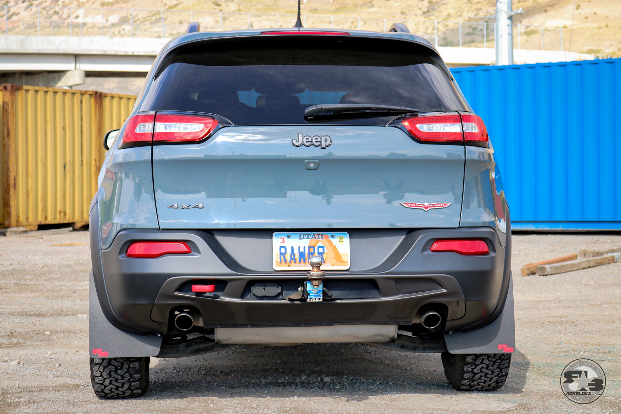 Jeep Cherokee 2014-2018 Mud Flaps — RokBlokz