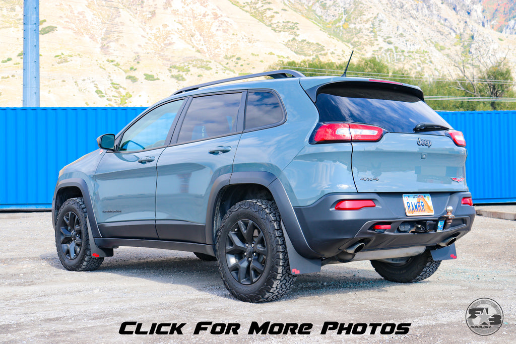 Jeep Cherokee 2014-2018 Mud Flaps — RokBlokz