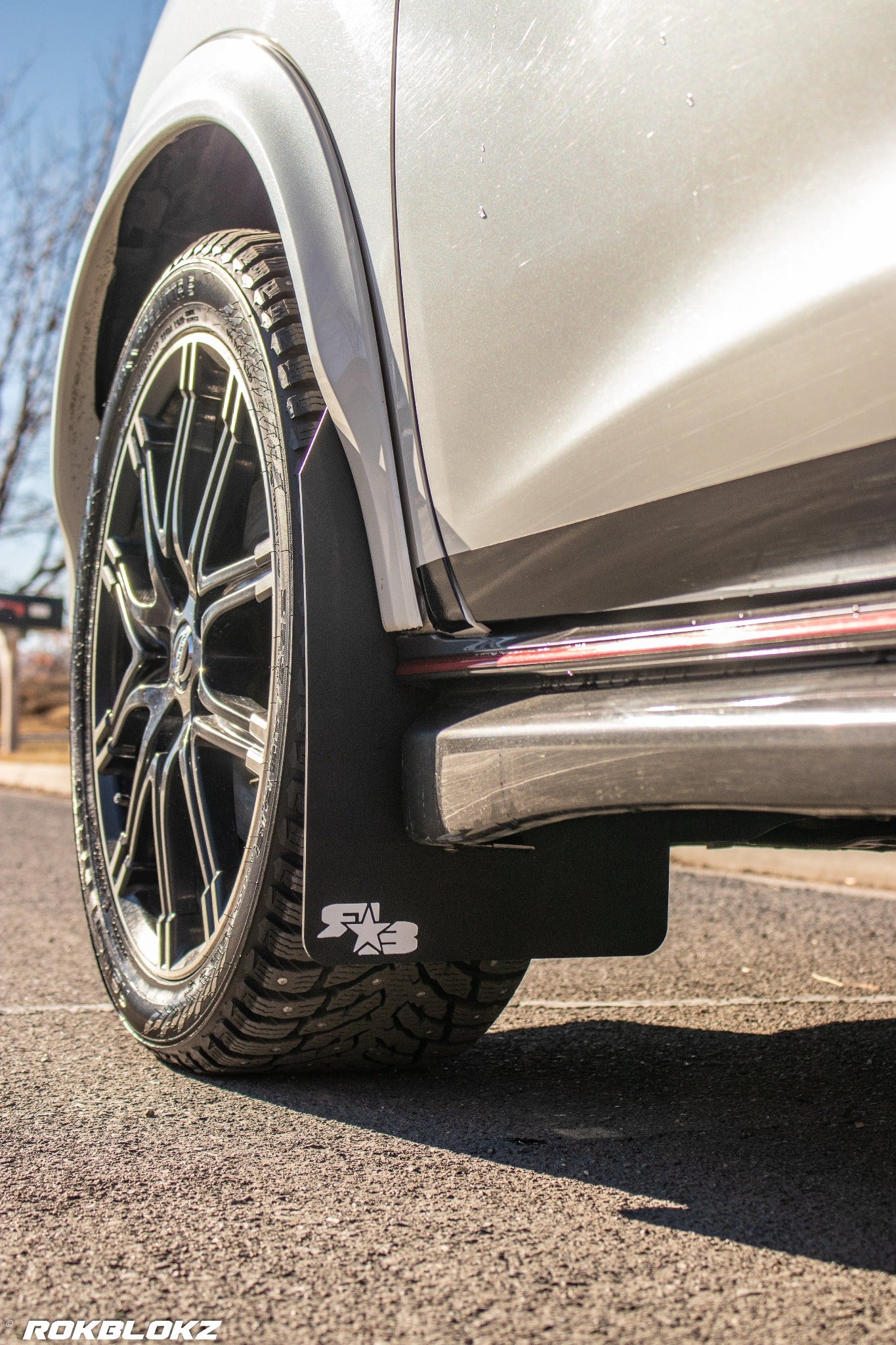 Nissan Juke NISMO 2010-2017 Rally Mud Flaps — RokBlokz