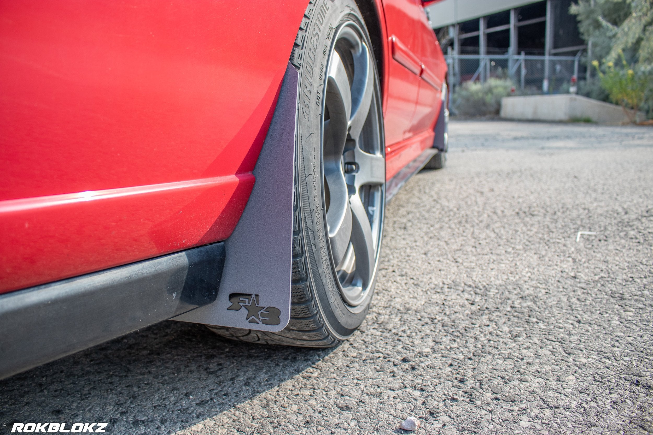 Nissan Sentra SE-R (all models) 2000-2006 Rally Mud Flaps — RokBlokz